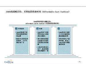 ZARA的戰(zhàn)略定位：買(mǎi)得起的快速時(shí)尚.ppt