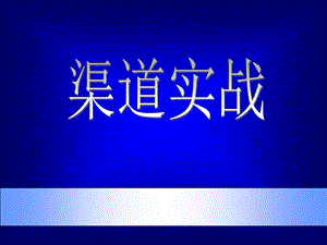 《市場(chǎng)總監(jiān)培訓(xùn)教材》渠道實(shí)戰(zhàn)(PPT 83頁(yè))(1).ppt